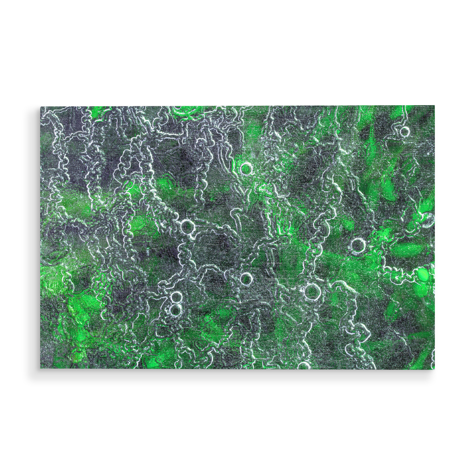 Holzbild "Eiskunst XXXII" artboxONE - Natur,Abstrakt