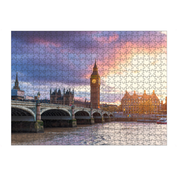 Puzzle Ravensburger "London Big Ben II" artboxONE - Städte / London,Reise - London,Uk,England,Gb,Themse,Vereinigtes königreich,Großbritannien