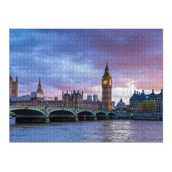 Puzzle Ravensburger "London Big Ben I" artboxONE - Städte / London,Reise - London,Uk,England,Gb,Themse,Vereinigtes königreich,Großbritannien