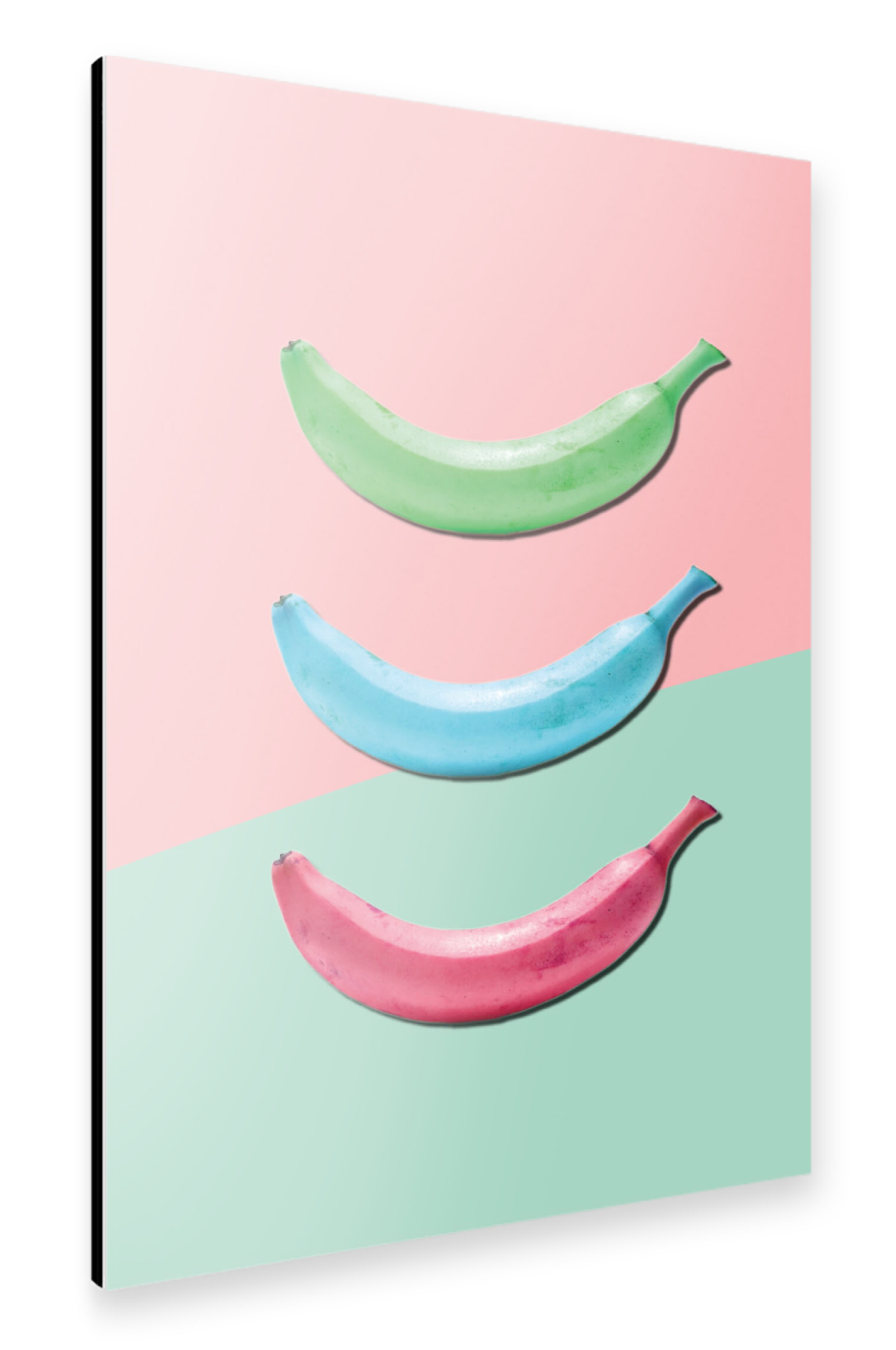 Alu-Dibond "Banana 01" 75x50 cm artboxONE