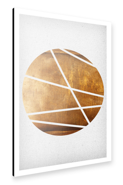 Alu-Dibond "Circle" 30x20 cm artboxONE