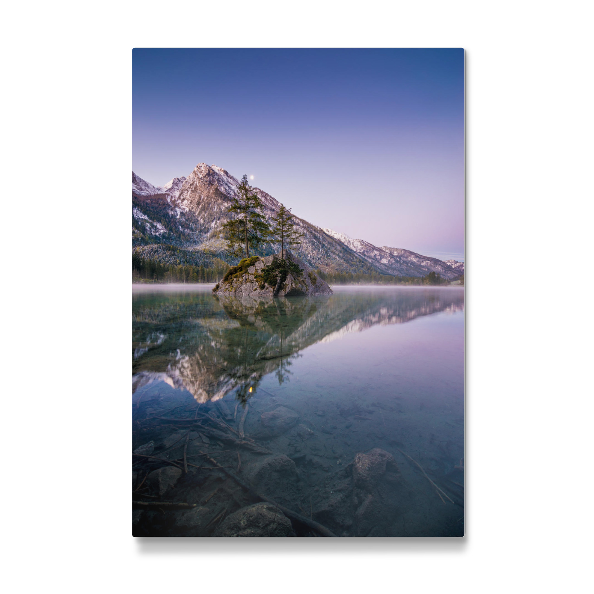 Galerie-Print "Alpenidyll Hintersee" 75x50 cm artboxONE