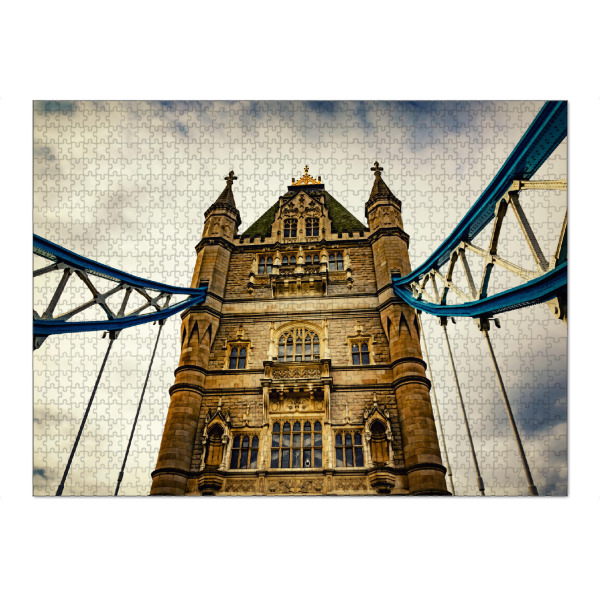 Puzzle Ravensburger "Tower Bridge 02" artboxONE - Städte,Städte / London,Architektur,Reise / Länder