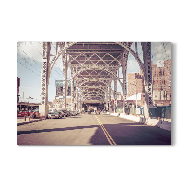 Galerie-Print "RIVERSIDE BRIDGE, NYC" 30x20 cm artboxONE