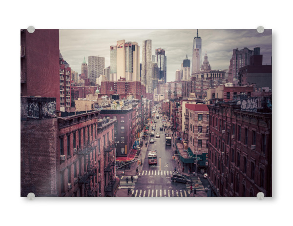 Acrylglasbild "STREETS OF NEW YORK 2" artboxONE - Städte,Städte / New York,Reise,Reise / Länder