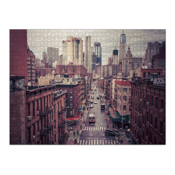 Puzzle Ravensburger "STREETS OF NEW YORK 2" artboxONE - Städte,Städte / New York,Reise,Reise / Länder