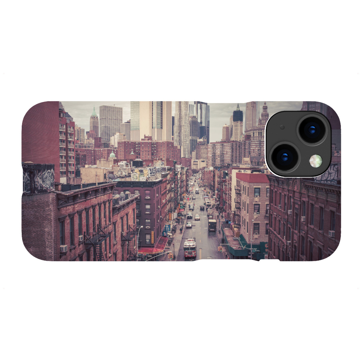 "STREETS OF NEW YORK 2"für iPhone - Premium-Case Handyhülle artboxONE