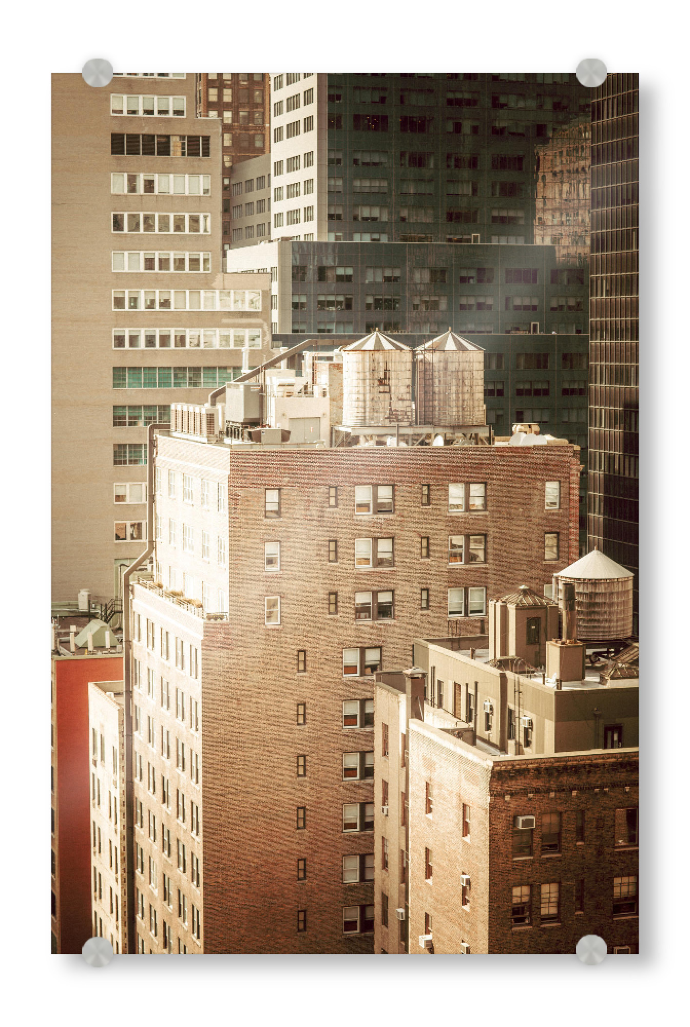 Acrylglasbild "NEW YORK CITY SKYLINE 3" artboxONE - Städte,Städte / New York,Reise,Reise / Länder