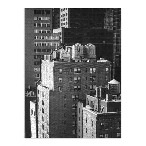 Puzzle Ravensburger "NEW YORK CITY 8" artboxONE - Städte,Städte / New York,Reise,Schwarzweiß