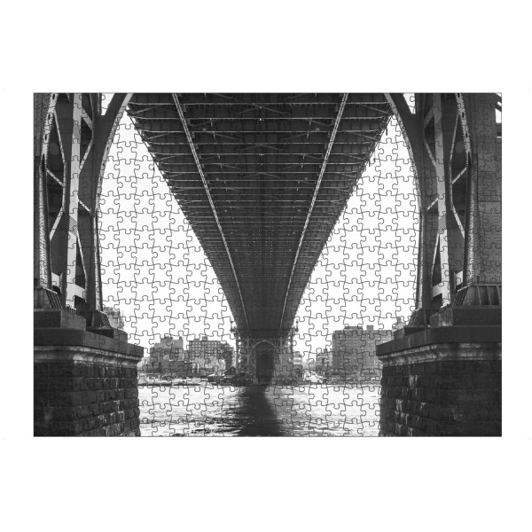 artboxONE Puzzle "QUEENSBORO BRIDGE, NYC" artboxONE - Städte,Städte / New York,Reise,Schwarzweiß,Architektur,Reise / Länder