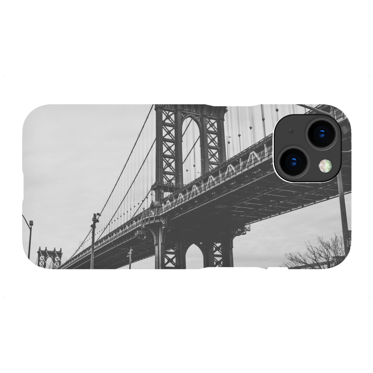 iPhone "MANHATTEN BRIDGE" Premium-Case Handyhülle artboxONE