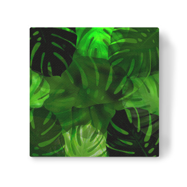 Leinwandbild "Monstera Tropical Jungle" artboxONE - Natur,Floral