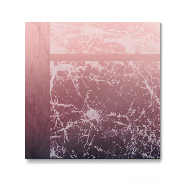 Galerie-Print "Italian Carrara Marble Revisited (Pink)" 30x30 cm artboxONE