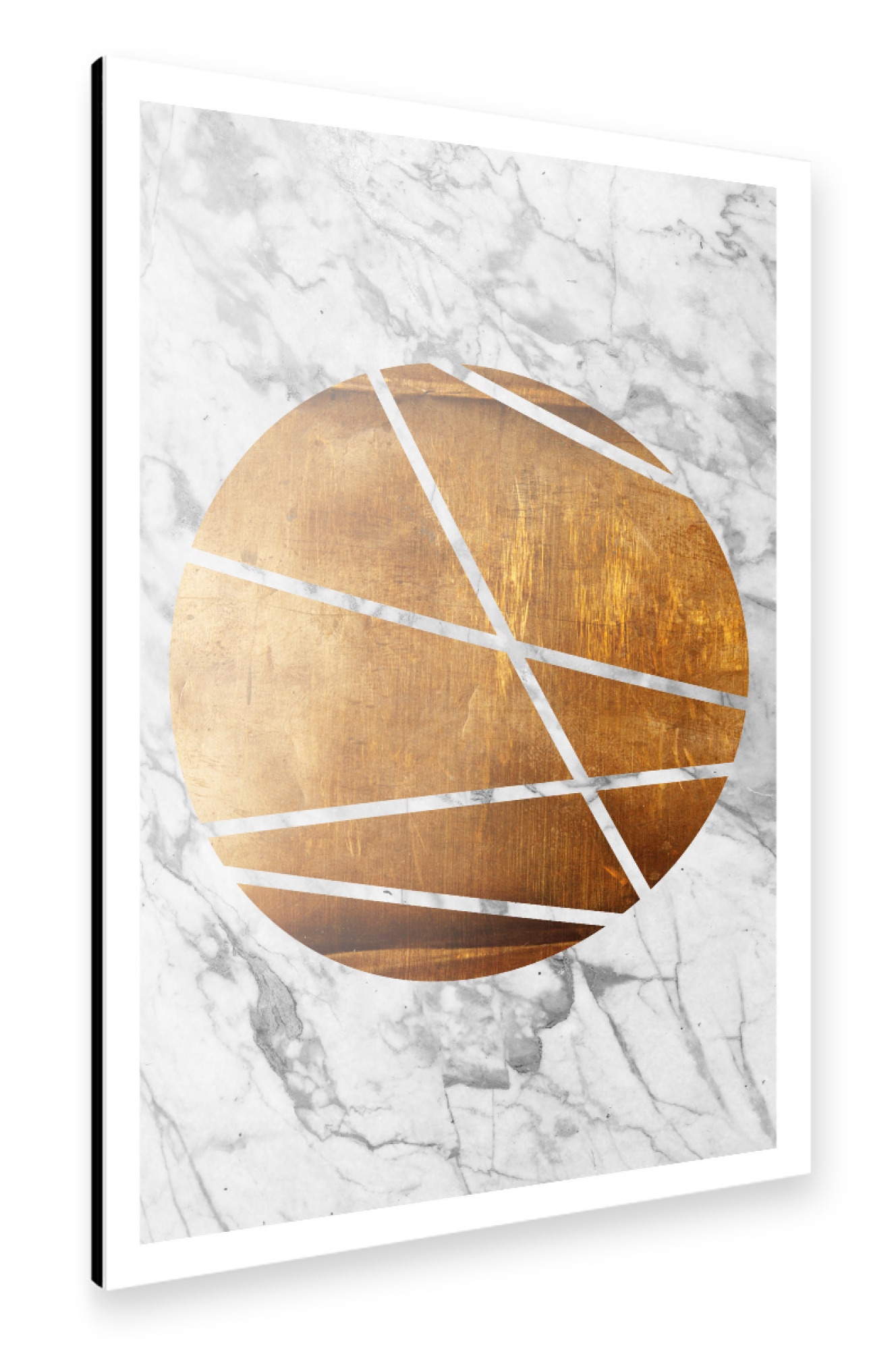 Alu-Dibond "Circle 04" 30x20 cm artboxONE