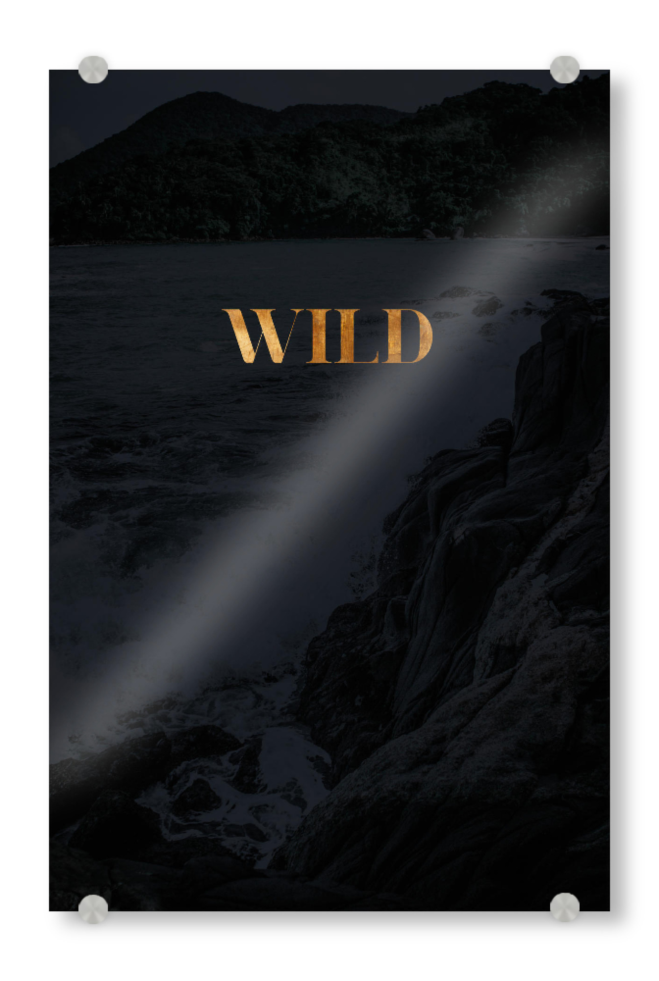 Acrylglasbild "Wild 01" artboxONE - Natur,Reise,Reise / Strand und Meer