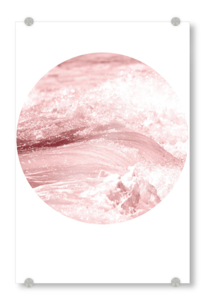 Acrylglasbild "Wave 01" artboxONE - Natur,Reise,Abstrakt,Reise / Strand und Meer