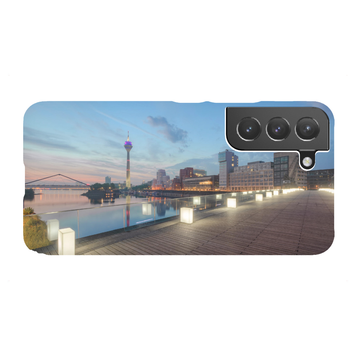 "Medienhafen Düsseldorf 3"für Samsung Galaxy - Premium-Case Handyhülle artboxONE