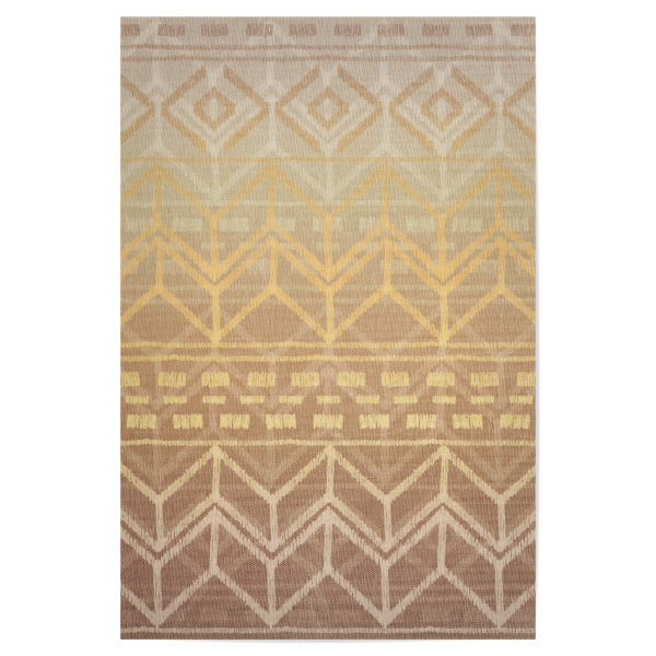 Poster 30x20 cm "Neutral Tan & Gold Tribal Ikat Pattern" artboxONE - Geometrie - Tan,Gold,Tribal,Ikat,Pattern,Muster