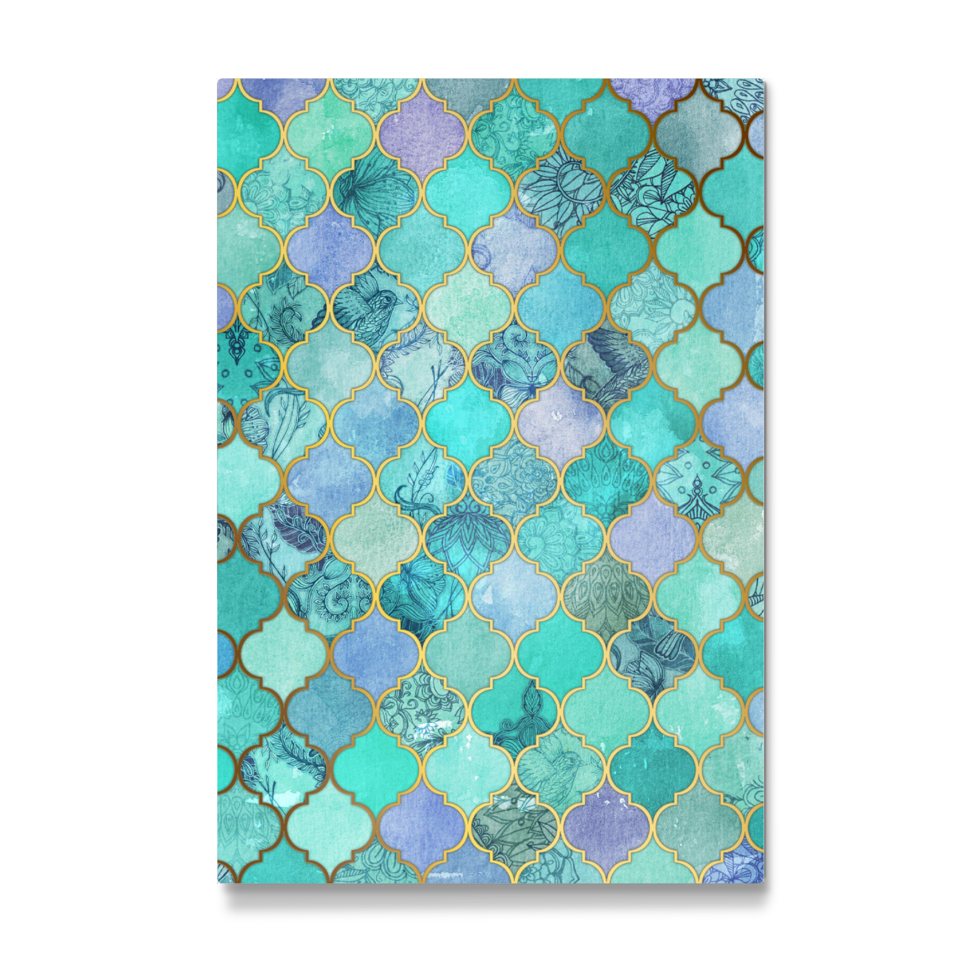 Galerie-Print "Cool Jade & Icy Mint" 75x50 cm artboxONE