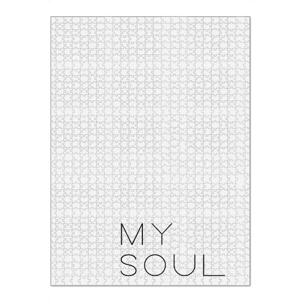 Puzzle Ravensburger "My Soul" artboxONE - Typografie,Schwarzweiß