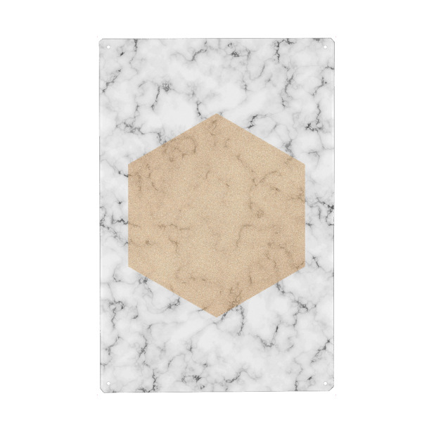 Holzbild "Marble Art 2" artboxONE - Abstrakt,Geometrie,Marmor