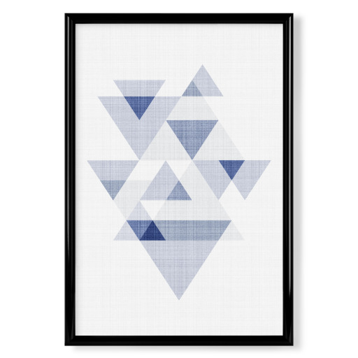 Blue Triangles II Blue Triangles II