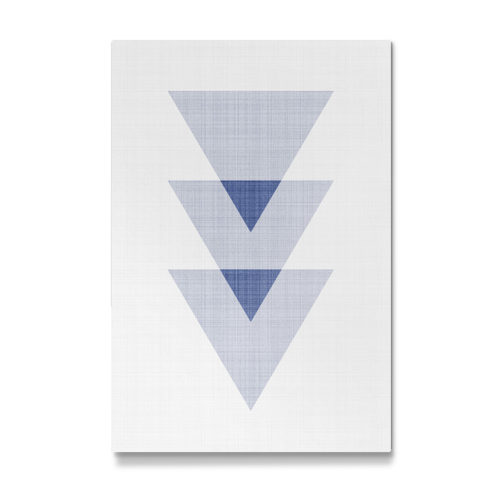 Galerie-Print "Blue Triangles" 75x50 cm artboxONE