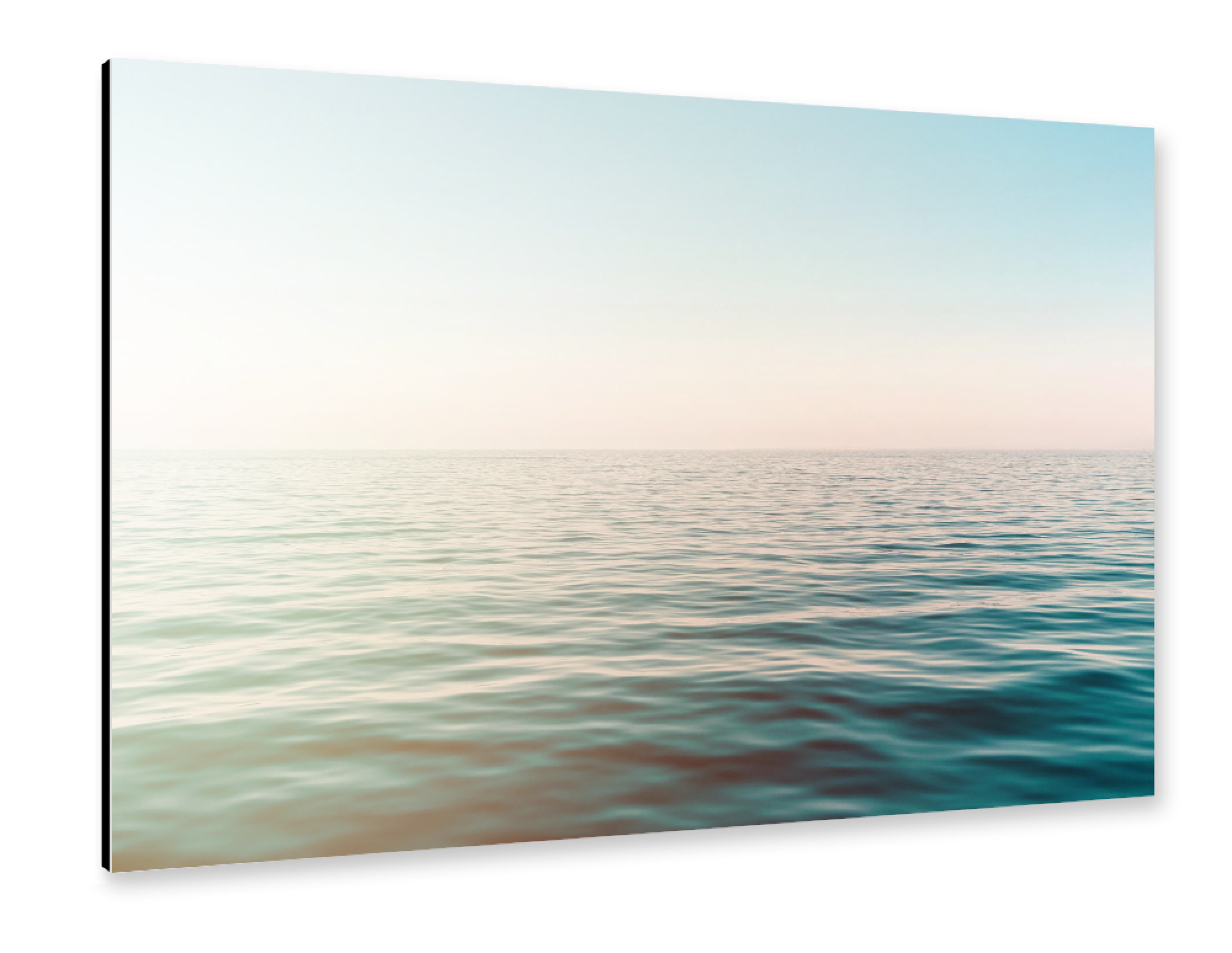 Alu-Dibond "Sunset Ocean" 30x20 cm artboxONE