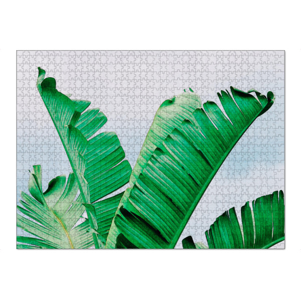 Puzzle Ravensburger "Banana Leaves" artboxONE - Natur,Reise,Floral