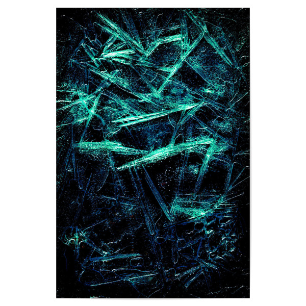 Poster 30x20 cm "Eiskunst LXVII" artboxONE - Natur,Abstrakt