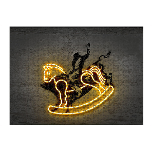 Puzzle Ravensburger "Rodeo" artboxONE - Tiere,Streetart