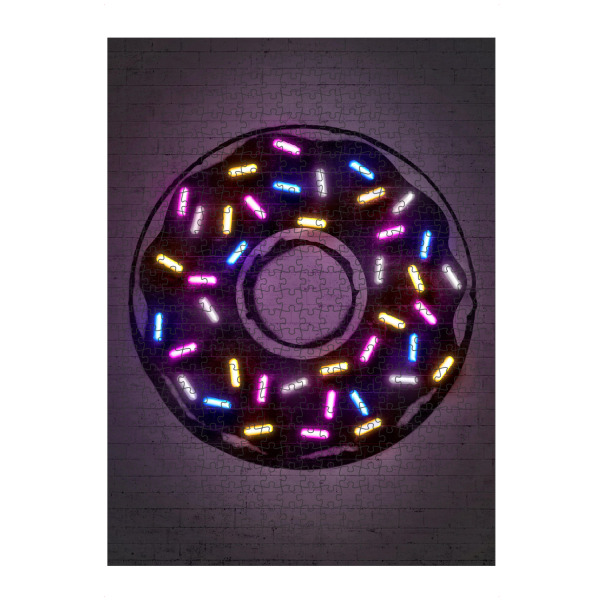 artboxONE Puzzle "Donut" artboxONE - Essen & Trinken,Streetart