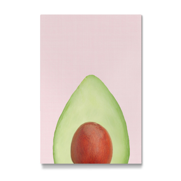 Galerie-Print "Avocado in Pink" 30x20 cm artboxONE
