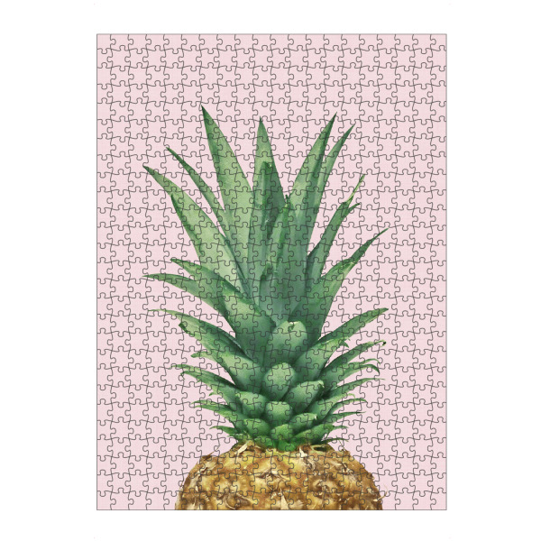 artboxONE Puzzle "Pineapple Pink" artboxONE - Natur,Floral,Für Mama,Essen & Trinken / Obst & Gemüse,Festivals