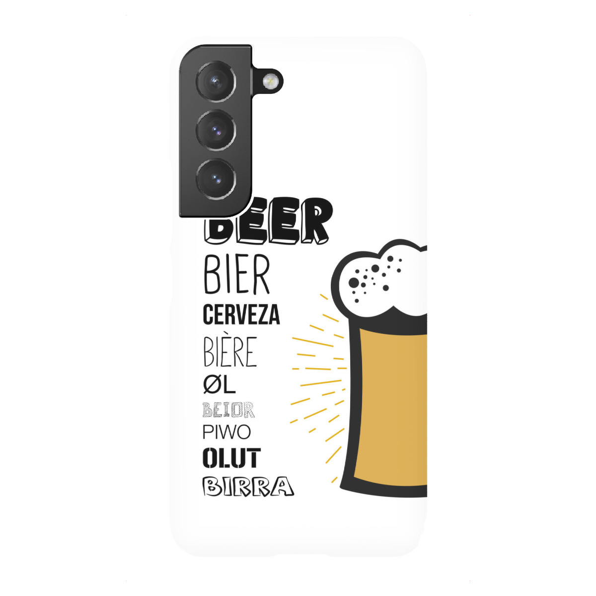 "Beer"für Samsung Galaxy - Premium-Case Handyhülle artboxONE
