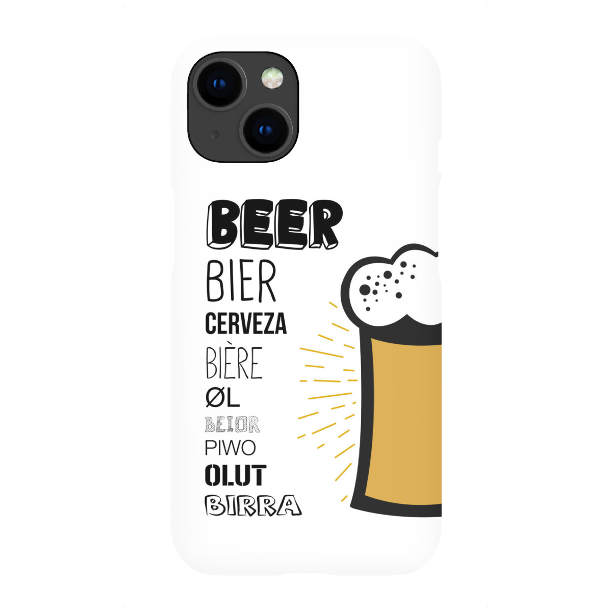 "Beer"für iPhone - Premium-Case Handyhülle artboxONE