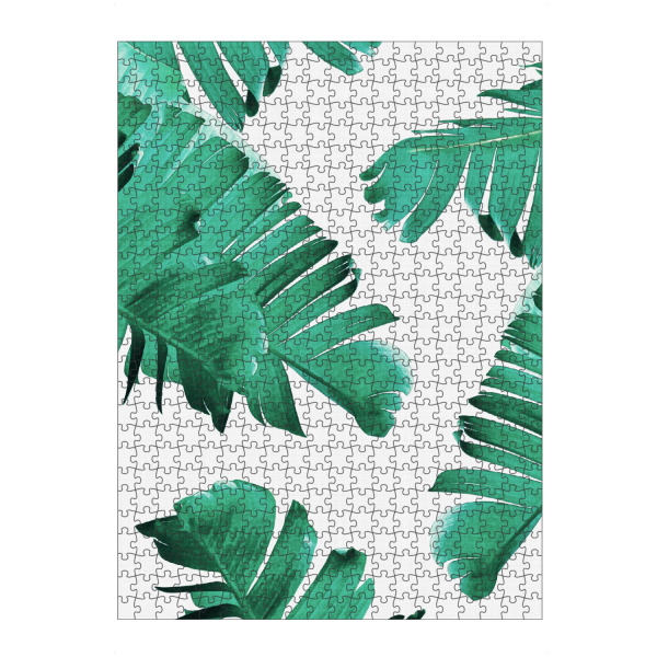 Puzzle Ravensburger "Palm Leaves 4" artboxONE - Natur,Floral,Für Mama,Für Papa,Festivals