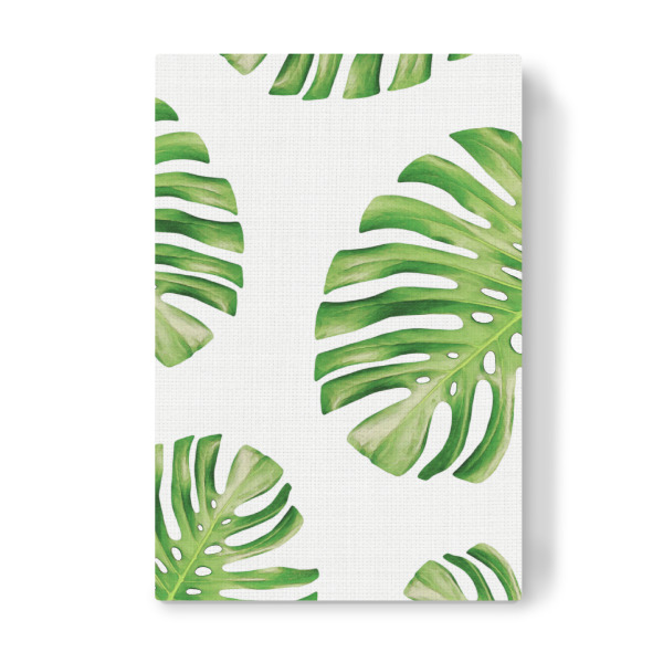 Leinwandbild "Monstera Leaves" artboxONE - Natur,Floral,Für Mama,Für Papa