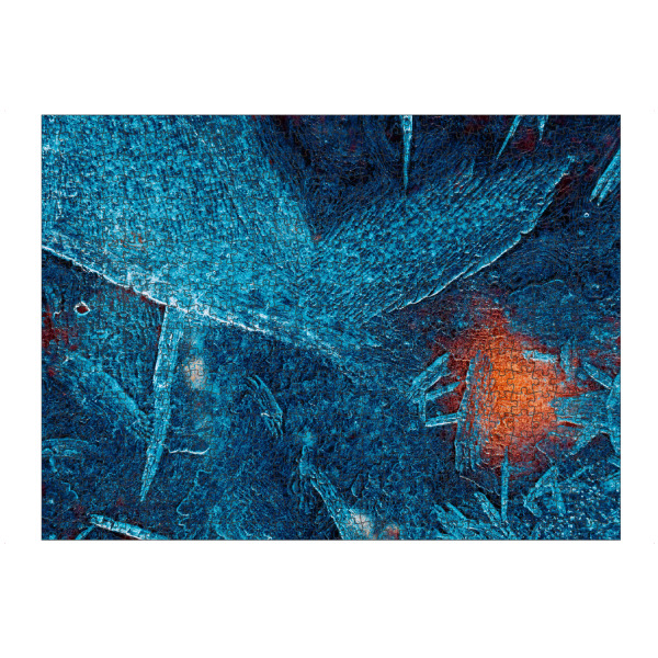 artboxONE Puzzle "Eiskunst LVIII" artboxONE - Natur,Abstrakt