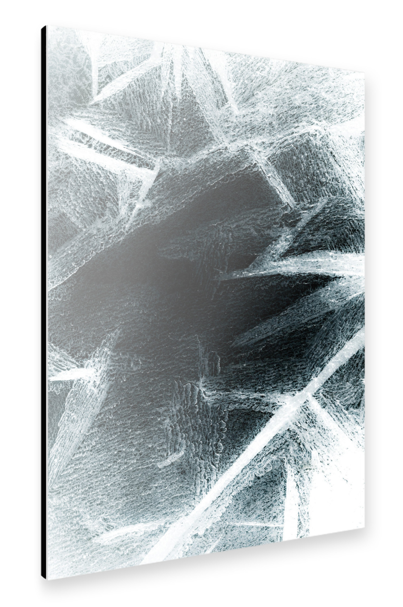 Alu-Dibond "Eiskunst XLI" 75x50 cm artboxONE