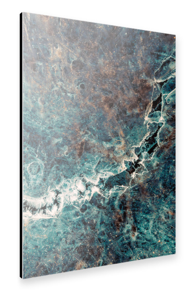 Alu-Dibond "Eiskunst XLVI" 30x20 cm artboxONE