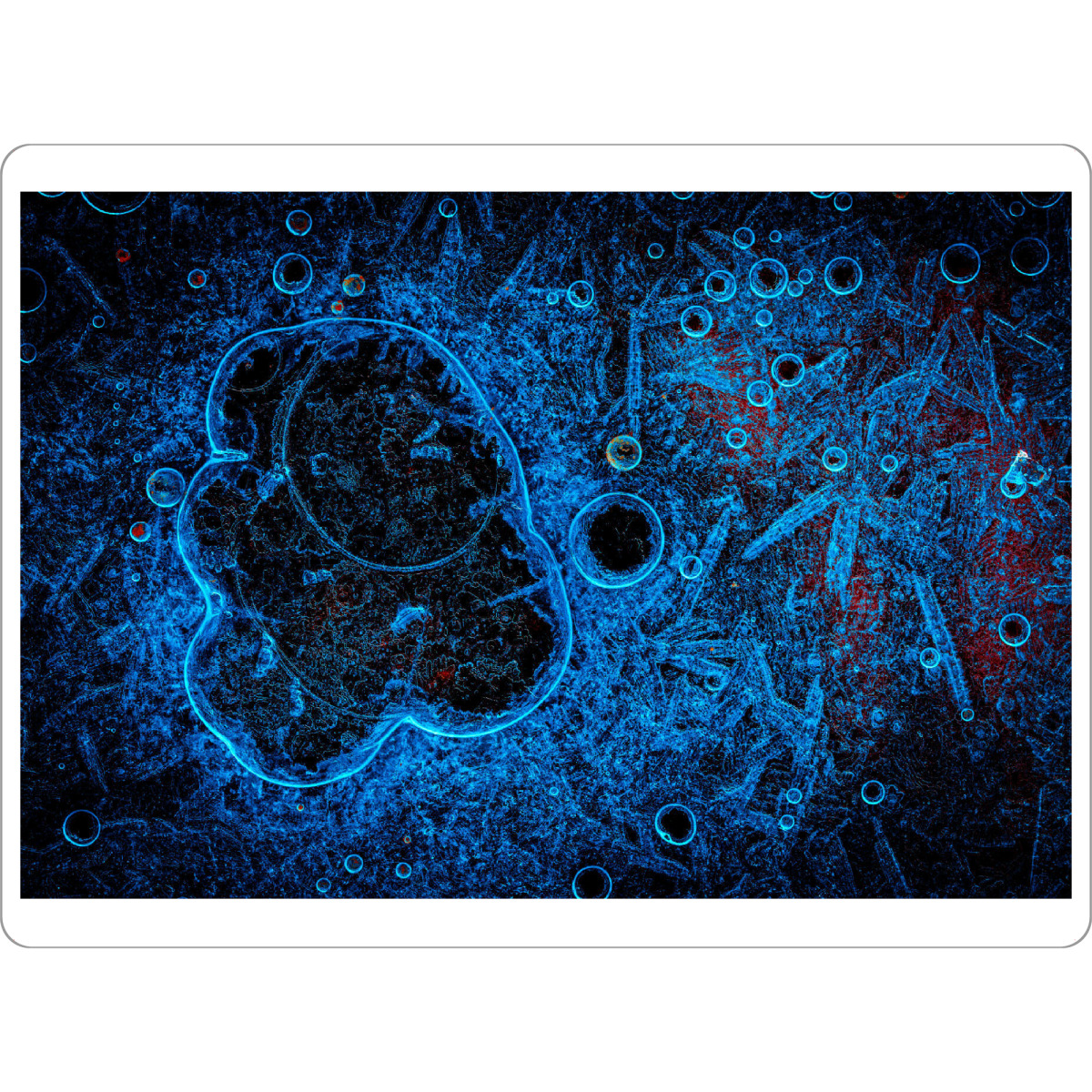 Tischset "Eiskunst LVI" artboxONE - Natur,Abstrakt