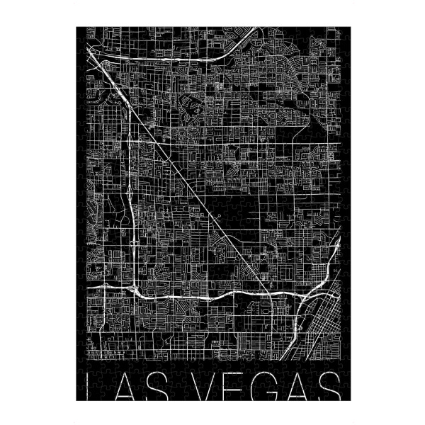 Puzzle Ravensburger "Retro Mao of Las Vegas Nevada 3" artboxONE - Reise,Städte / Las Vegas - Retro,Mao,Las vegas,Nevada - Bild Retro