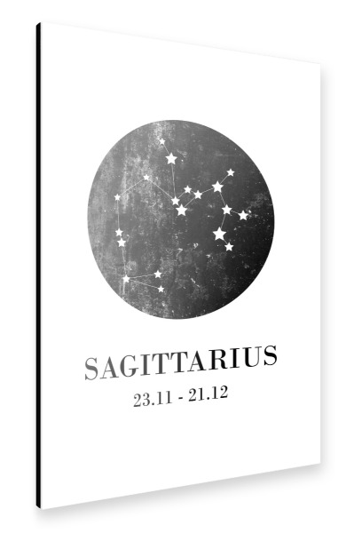 Alu-Dibond "Sagittarius 3" 30x20 cm artboxONE