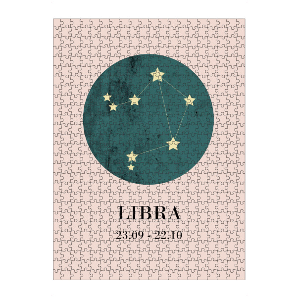 artboxONE Puzzle "Libra 2" artboxONE - Typografie,Natur,Für Kinder