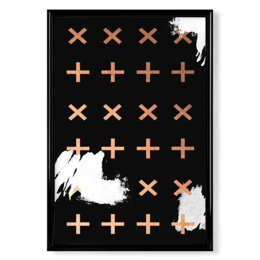 Bronze Geometric Pattern