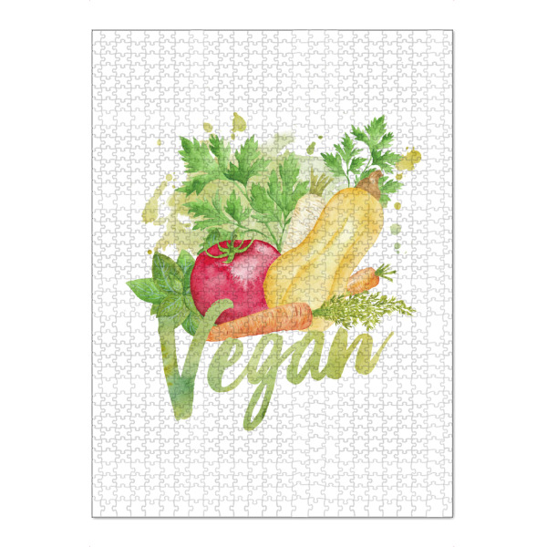Puzzle Ravensburger "Vegan Wall Art" artboxONE - Natur,Essen & Trinken,Essen & Trinken / Obst & Gemüse