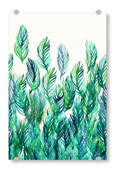 Acrylglasbild "Jungle Rising" artboxONE - Natur,Floral