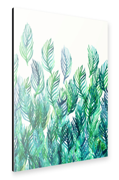 Alu-Dibond "Jungle Rising" 30x20 cm artboxONE