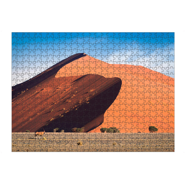 artboxONE Puzzle "Oryx & Dune" artboxONE - Natur,Reise,Tiere,Reise / Afrika